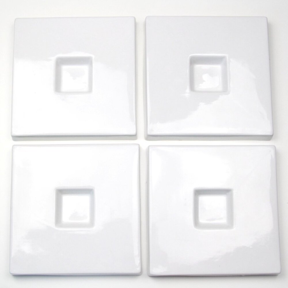 CB2 Crate & Barrel Sushi Appetizer Plates‎ Set of 4 VGUC - Picture 12 of 13